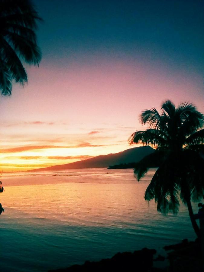 Bungalow Vue Lagon 180 Degre, La Maison Bleue Moorea Kültér fotó