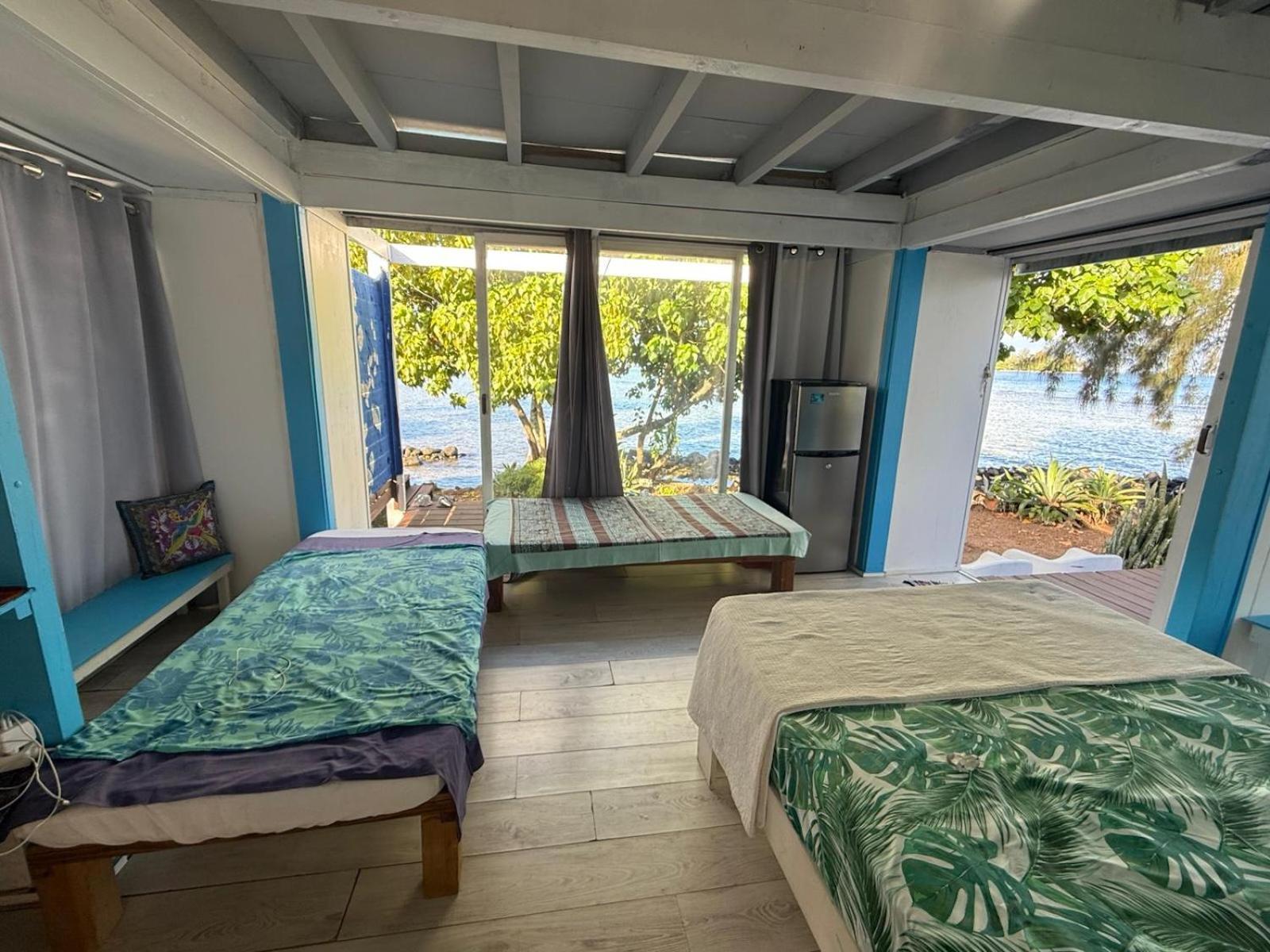 Bungalow Vue Lagon 180 Degre, La Maison Bleue Moorea Kültér fotó