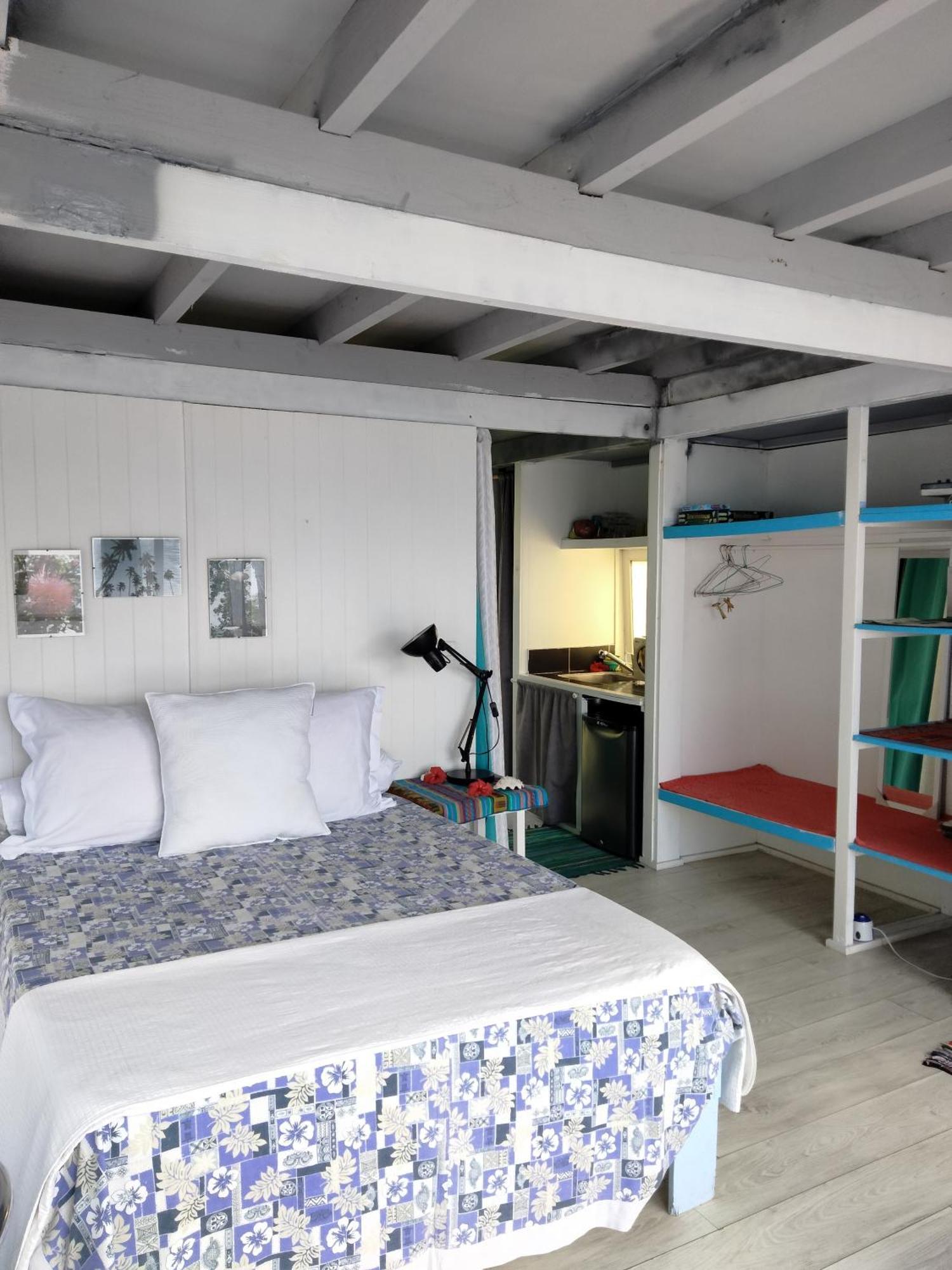 Bungalow Vue Lagon 180 Degre, La Maison Bleue Moorea Kültér fotó