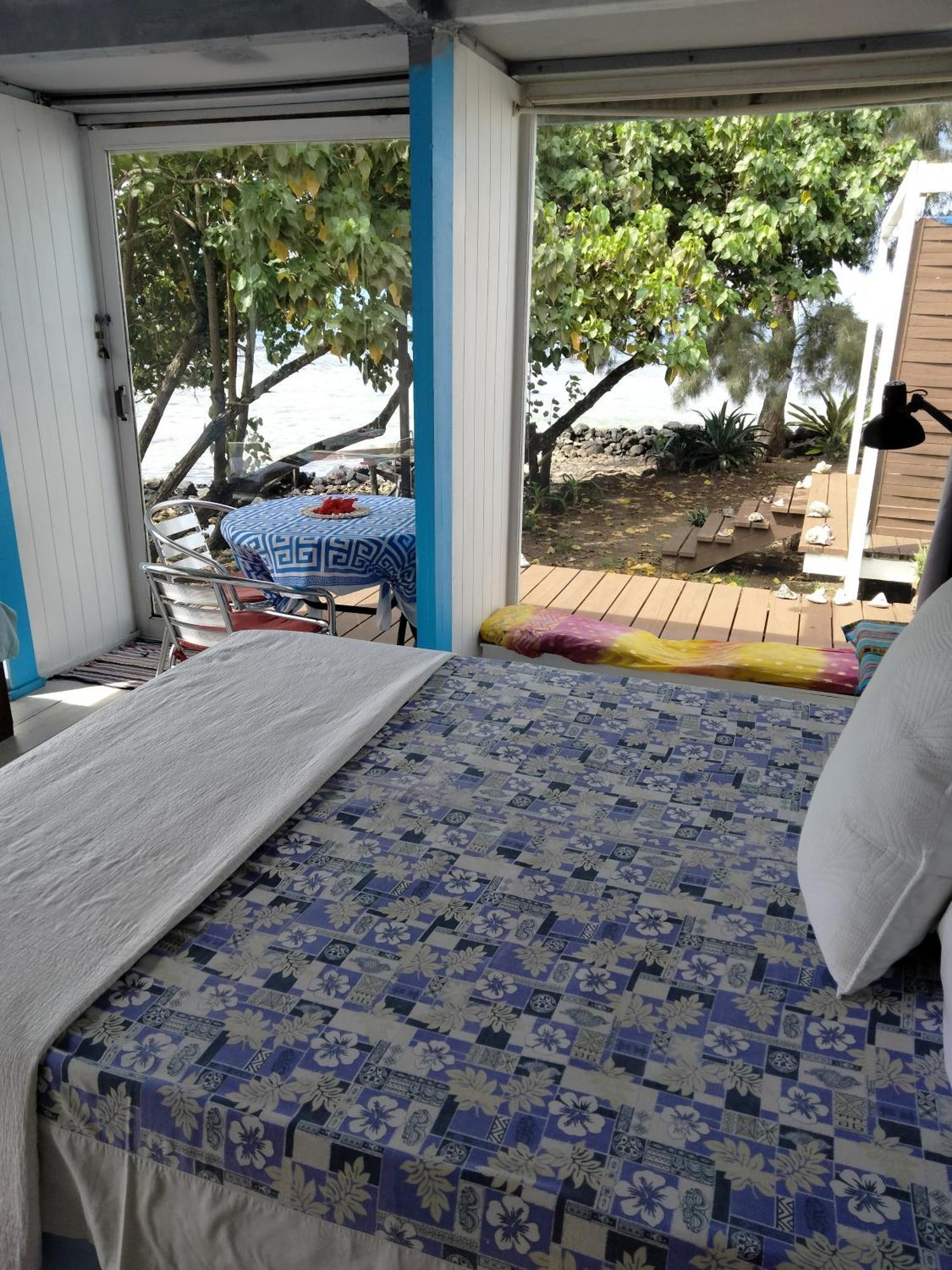 Bungalow Vue Lagon 180 Degre, La Maison Bleue Moorea Kültér fotó